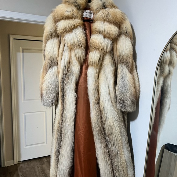 Marquise Jackets & Blazers - Gold isle fox long